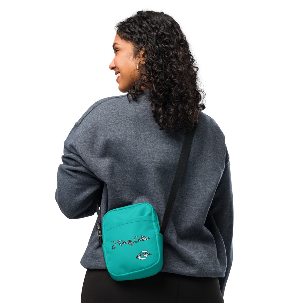 Utility Crossbody Bag Turquoise