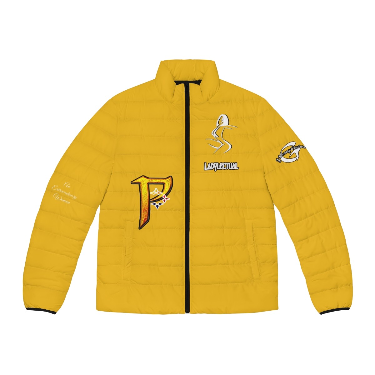 Ladylectual Puffer Jacket Steel-Her Girl P Exclusive