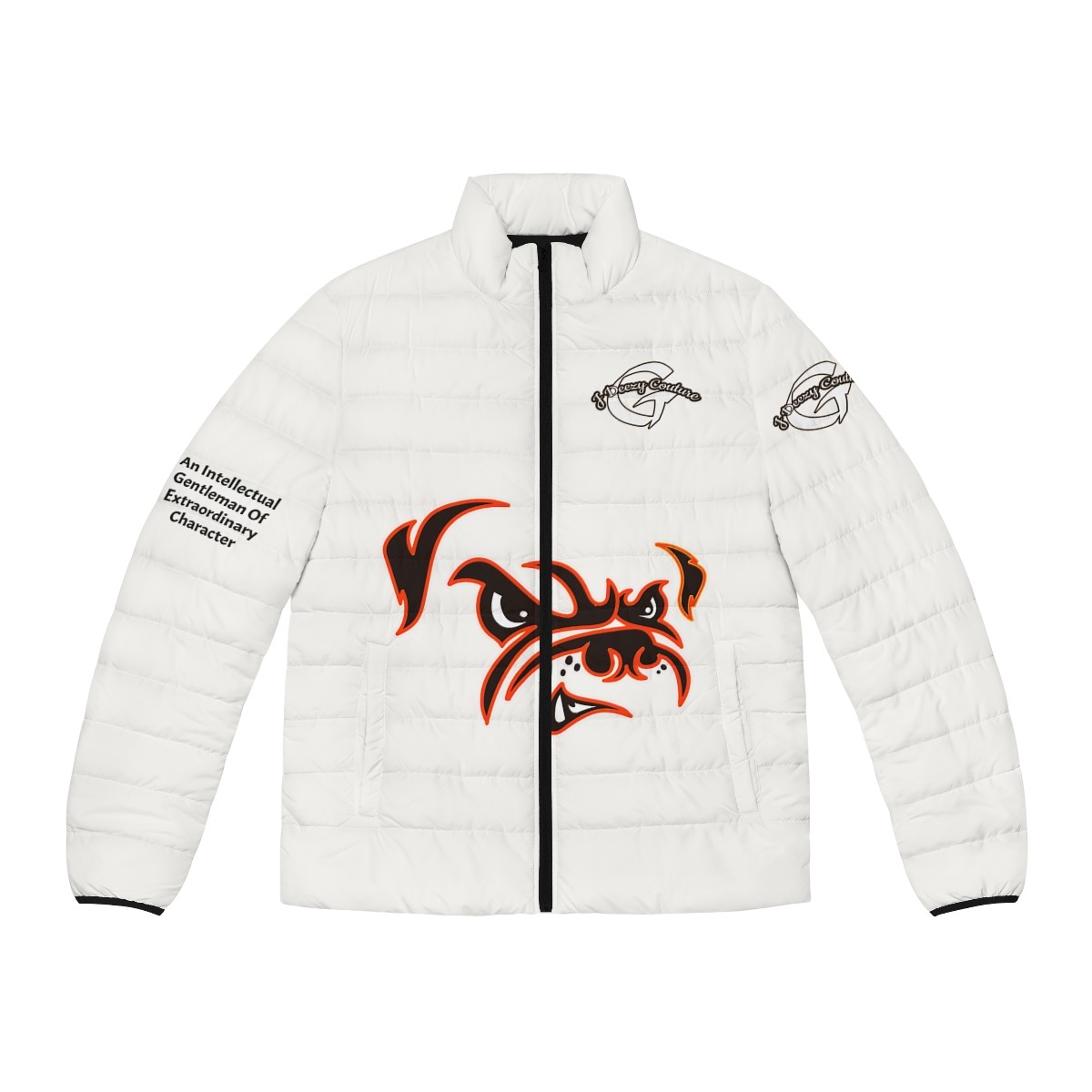 Gentlelectual Puffer Dawg Jacket White