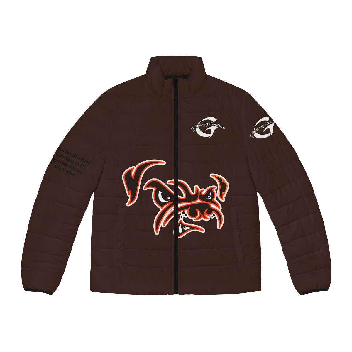 Gentlelectual Puffer Dawg Jacket Brown