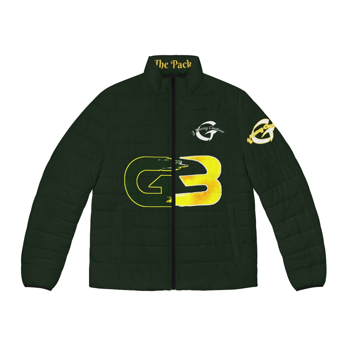 Unisex The Pack Puffer Jacket Green
