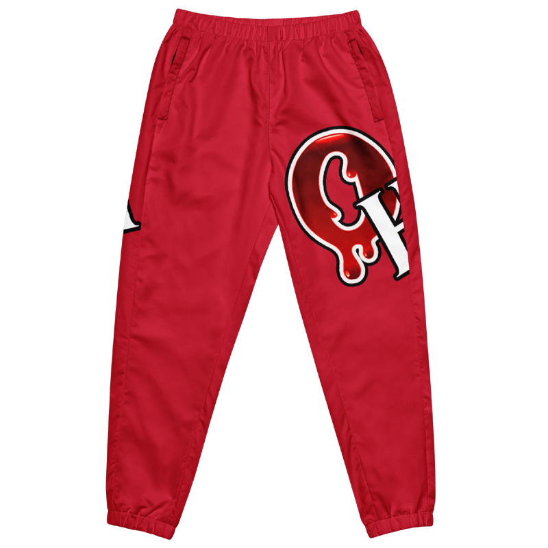 Unisex O-H-I-O Track Pants Red