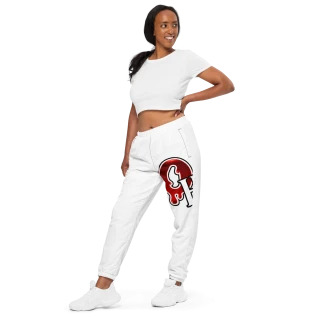 Unisex O-H-I-O Track Pants White