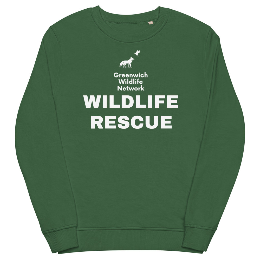 Unisex organic volunteers only sweatshirt