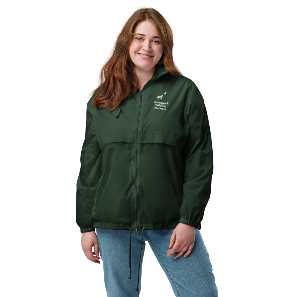 Vegan unisex windbreaker - Volunteers Only