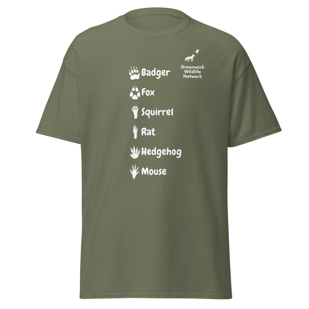 Urban Mammalia Footprints T-shirt