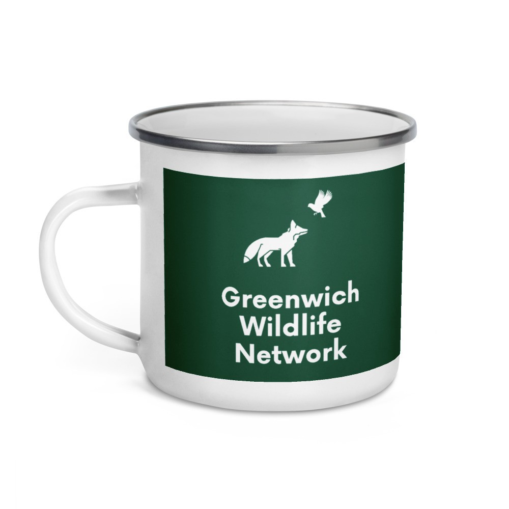 Metal and Enamel GWN Mug