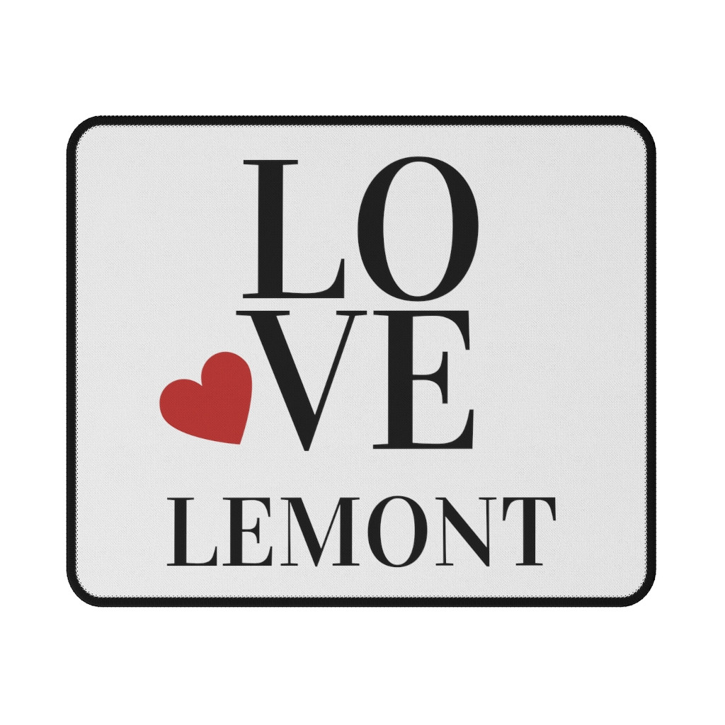 Love Lemont Non-Slip Mouse Pads