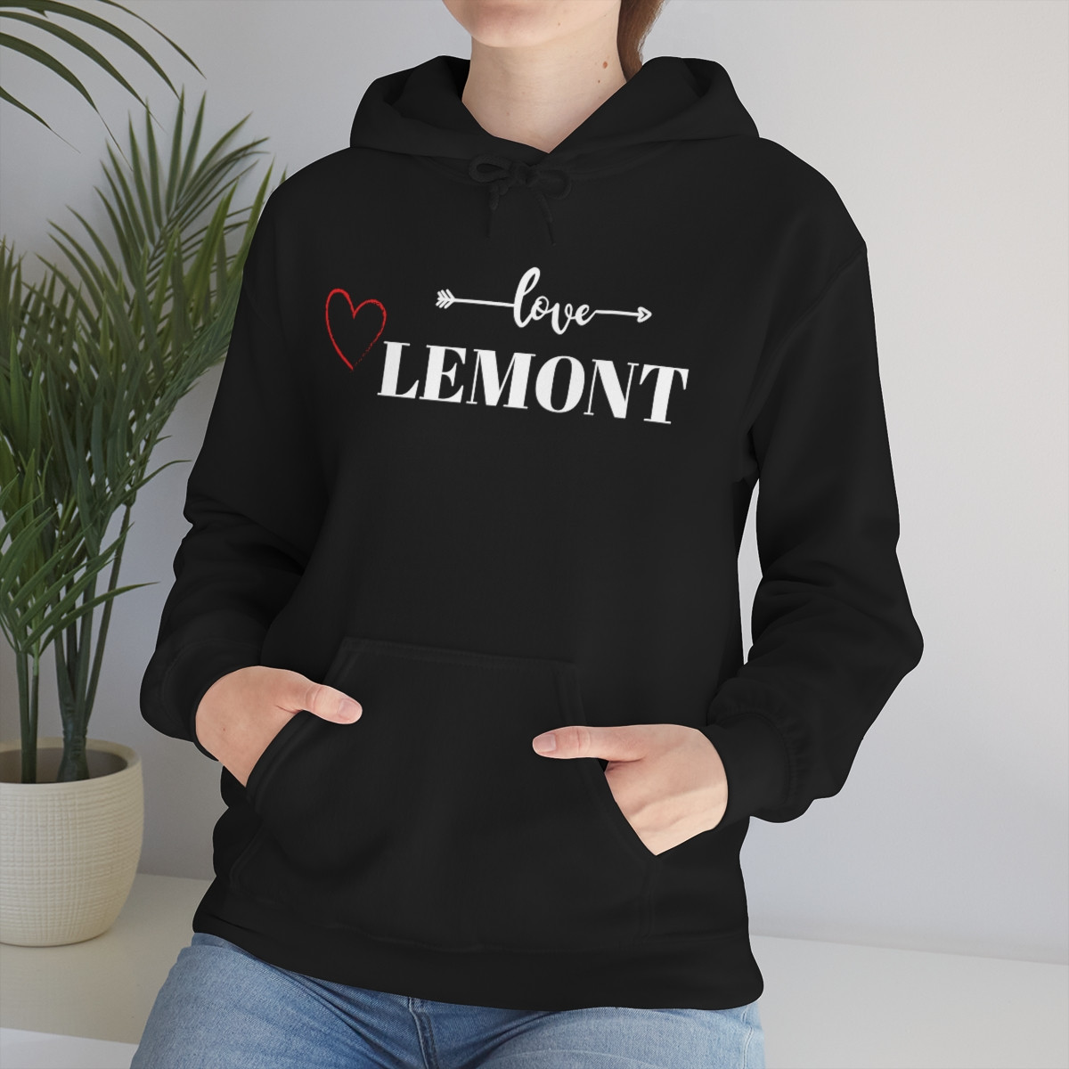 Love Lemont Arrow Unisex Heavy Blend™ Hooded Sweatshirt PFY2365