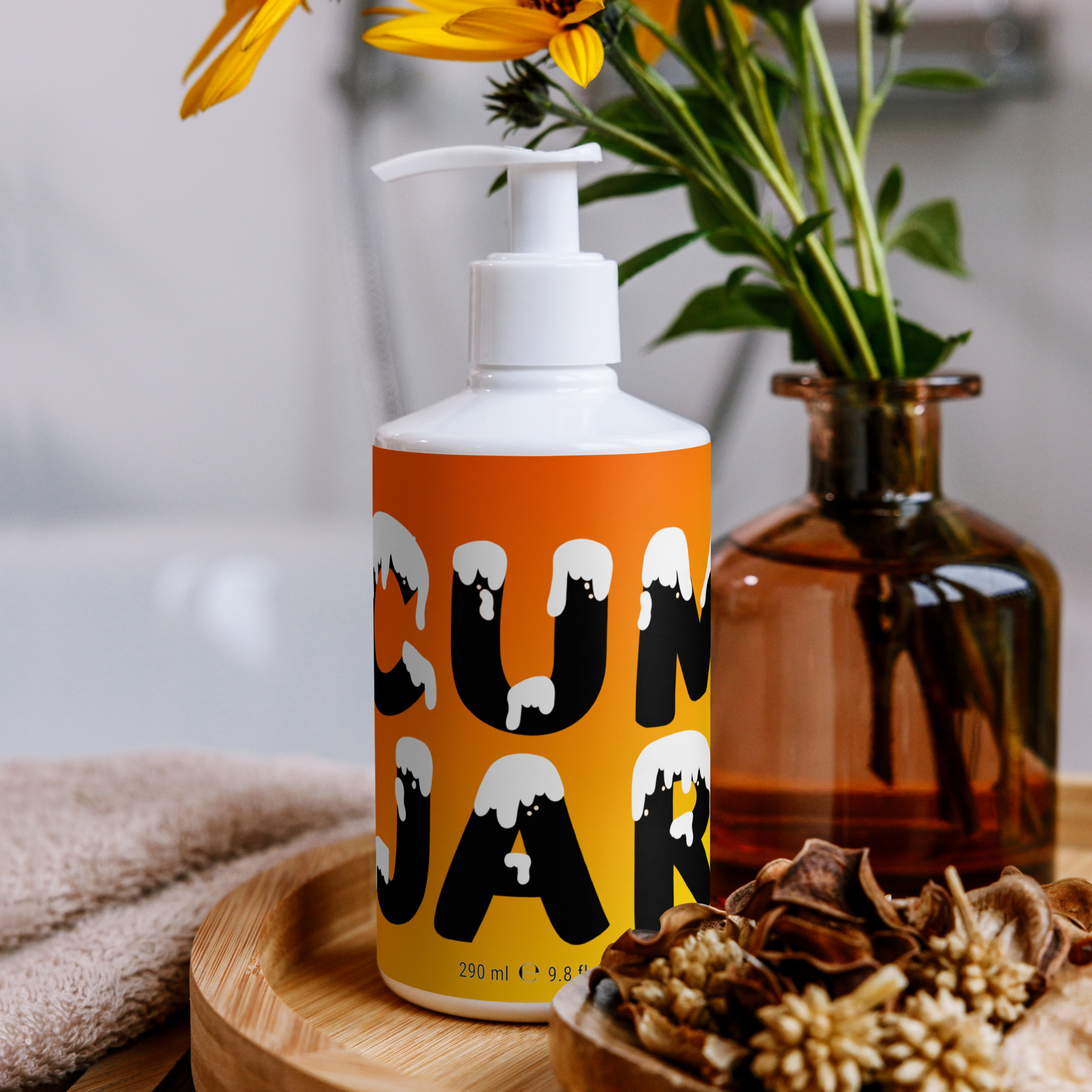 Cum Lotion Floral