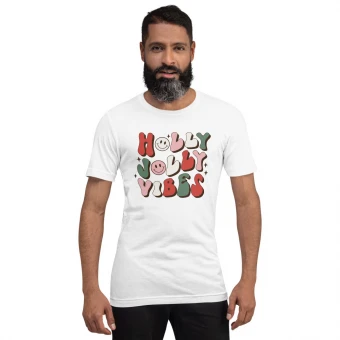 Holly Jolly Vibes Unisex T-Shirt