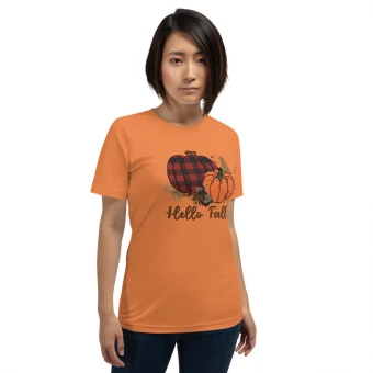 Hello Fall Unisex T-Shirt