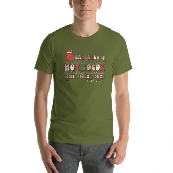 Santa Claus Hot Cocoa Unisex T-Shirt