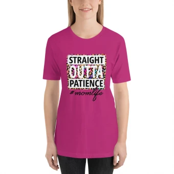 Straight Outta Patience Unisex T-Shirt
