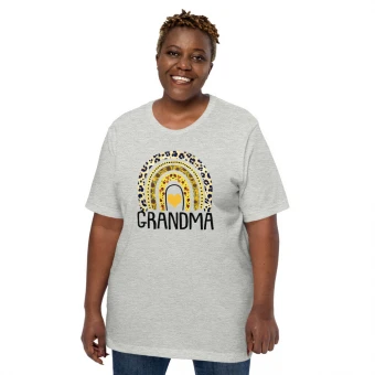 Grandma Yellow Rainbow Unisex T-Shirt