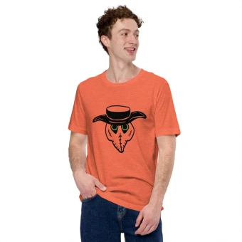 Halloween Bird Face Unisex T-Shirt