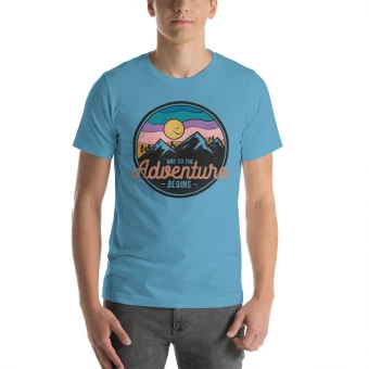 And So The Adventure Begins Unisex T-Shirt