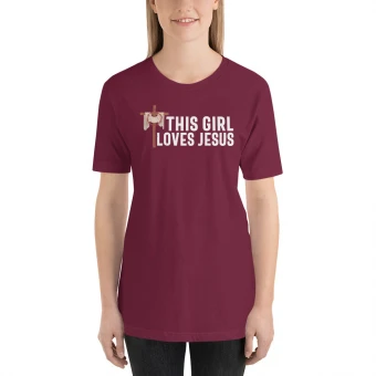 This Girl Loves Jesus Unisex T-Shirt