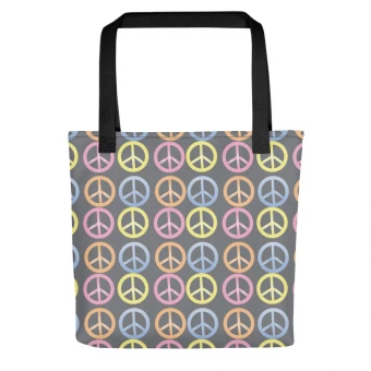 Peace Pastel Tote Bag