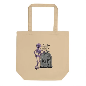 Under Cover Skeleton Eco Tote Bag