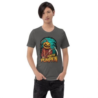Monster Pumpkin Unisex T-Shirt