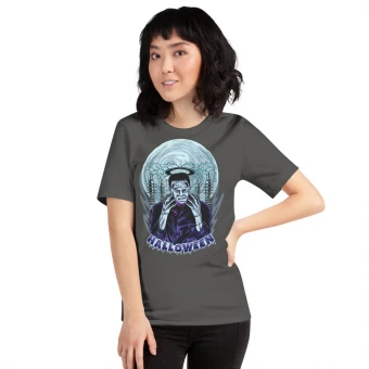 Halloween Blue Moon Unisex T-Shirt