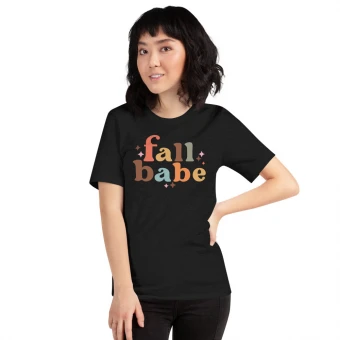 Fall Babe Stars Unisex T-Shirt