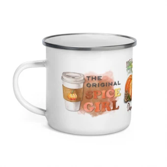 Original Spice Girl Enamel Mug