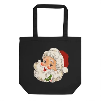 Jolly Santa Eco Tote Bag