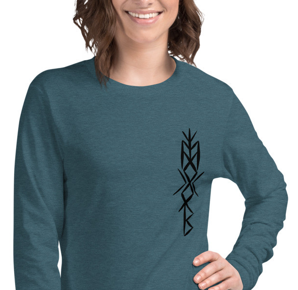 Viking WARRIOR WOMANn Bindrunes L/S Tee