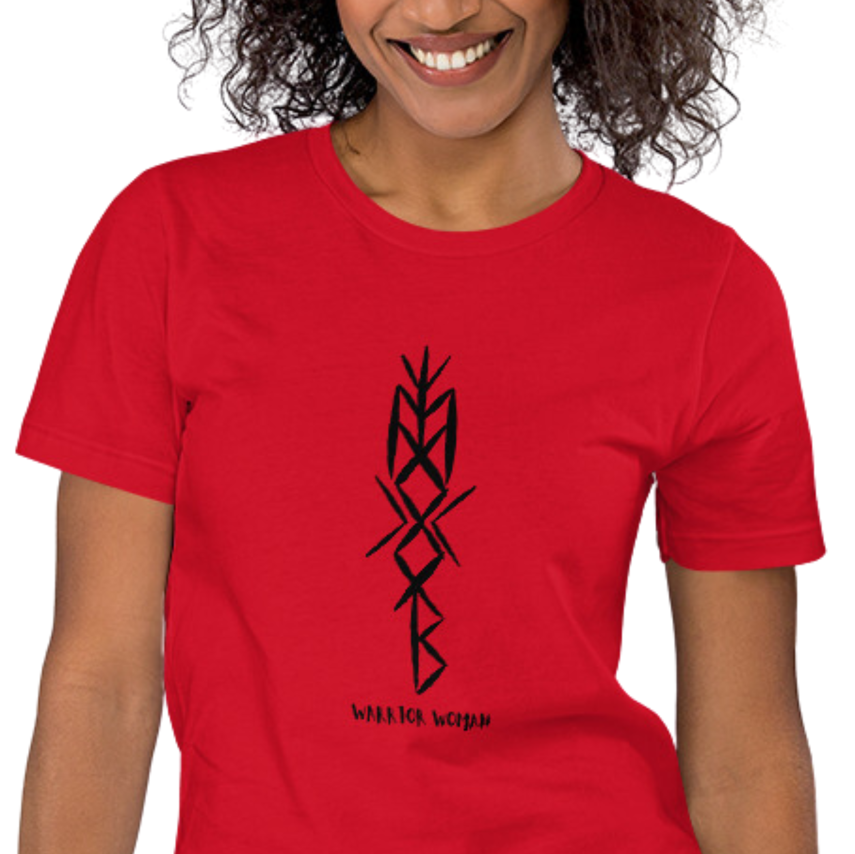 Viking WARRIOR WOMAN Bindrune Tee