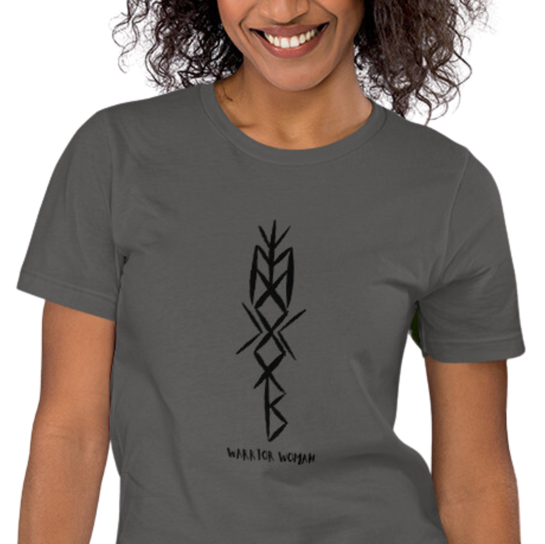 Viking WARRIOR WOMAN Bindrune Tee