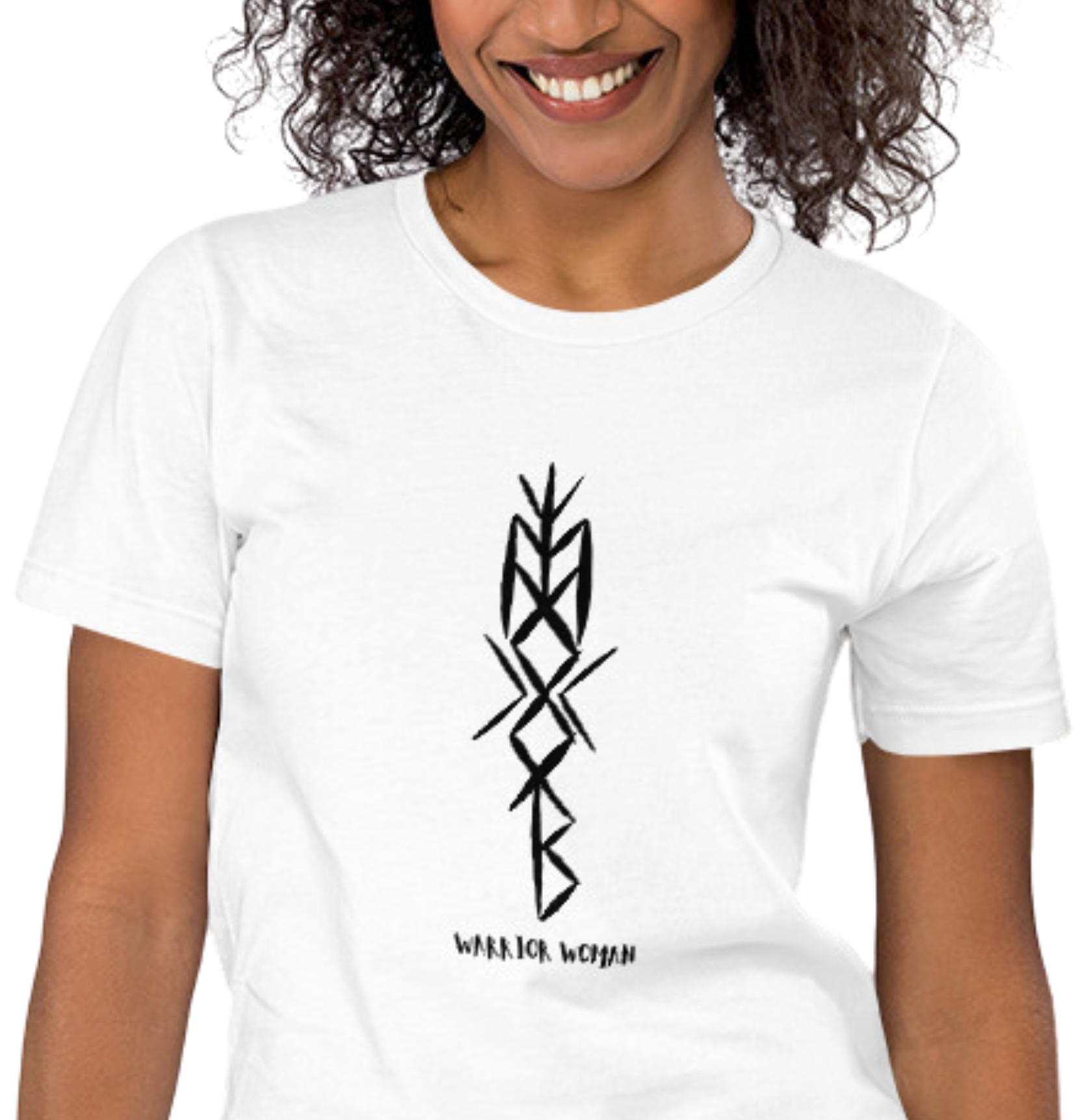 Viking WARRIOR WOMAN Bindrune Tee
