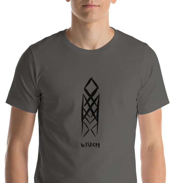 Viking WISDOM Bindrune  Tee