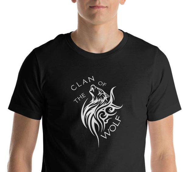 CLAN OF THE WOLF TATTOO STYLE Unisex Tee