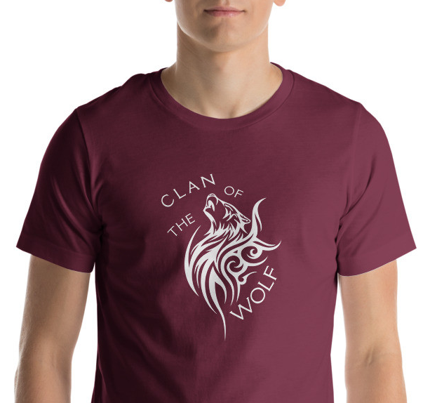 CLAN OF THE WOLF Unisex t-shirt