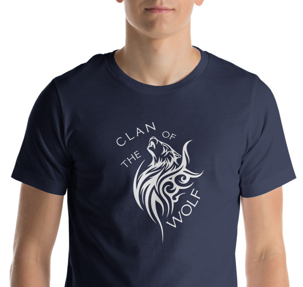 CLAN OF THE WOLF TATTOO STYLE Unisex Tee