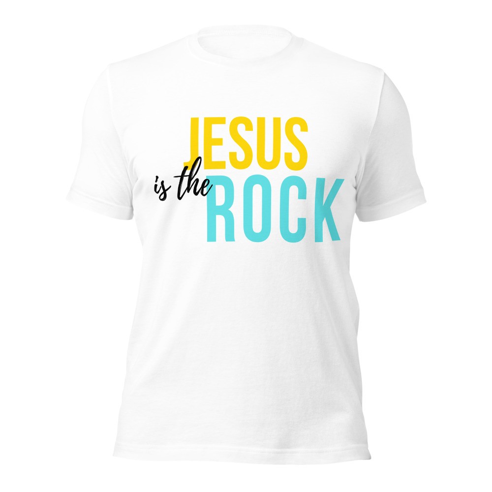 Jesus is The Rock Unisex t-shirt