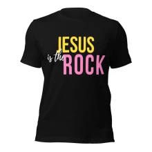 Jesus is The Rock Unisex t-shirt