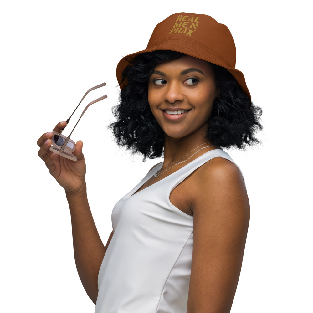 Real Men Pray Christian Reversible Bucket Hat