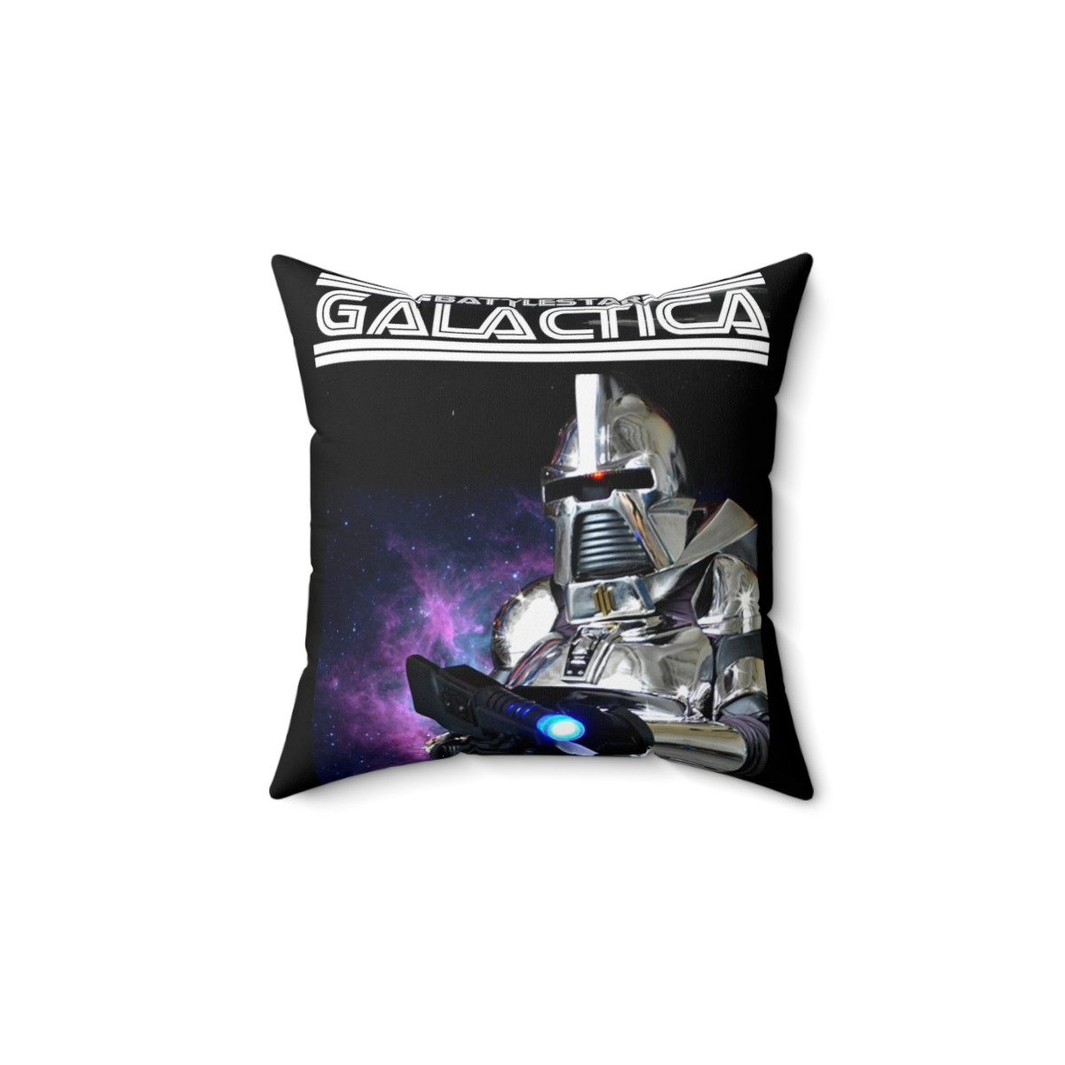 BATTLESTAR GALACTICA  Cylon Pillow Spun Polyester Square Pillow gift