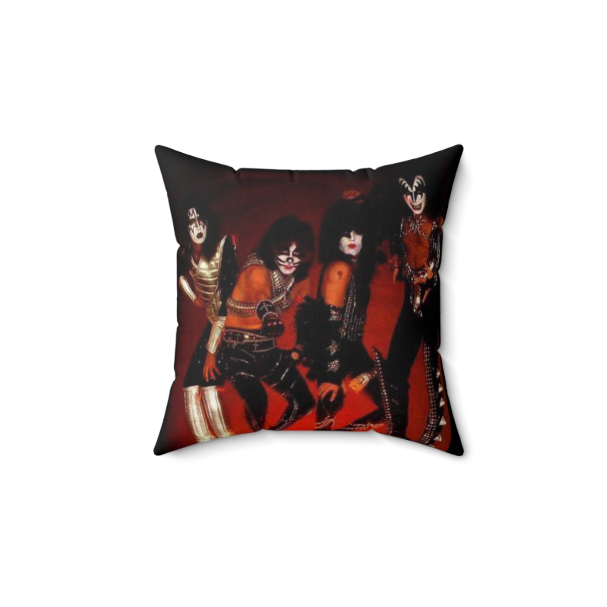KISS Love Gun cubes poster Spun Polyester Square Pillow gift