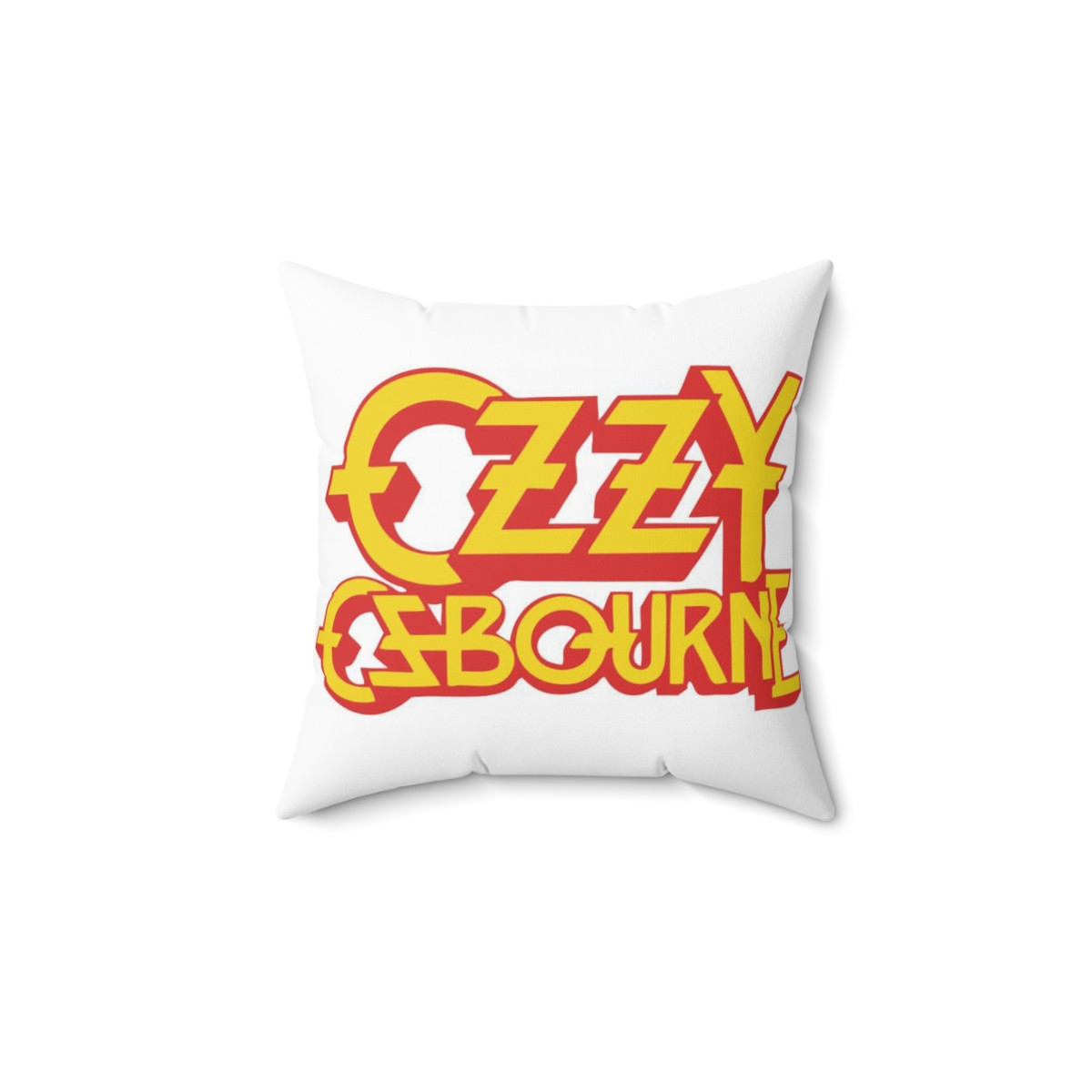 OZZY OSBOURNE white Spun Polyester Square Pillow