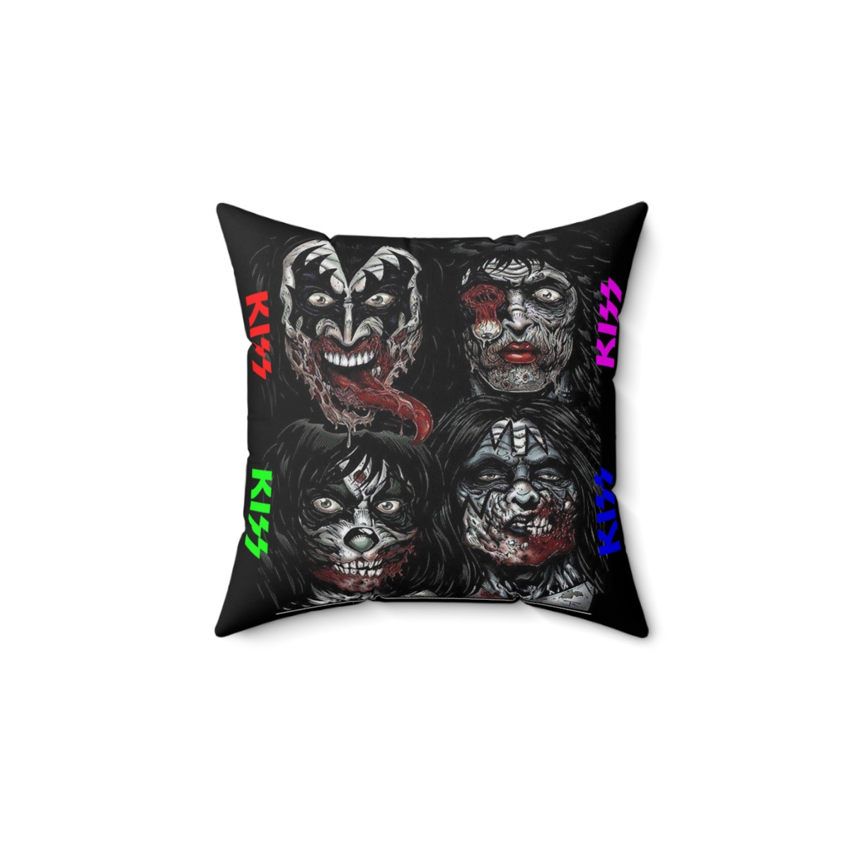 ZOMBIE KISS Pillow Spun Polyester Square Pillow gift