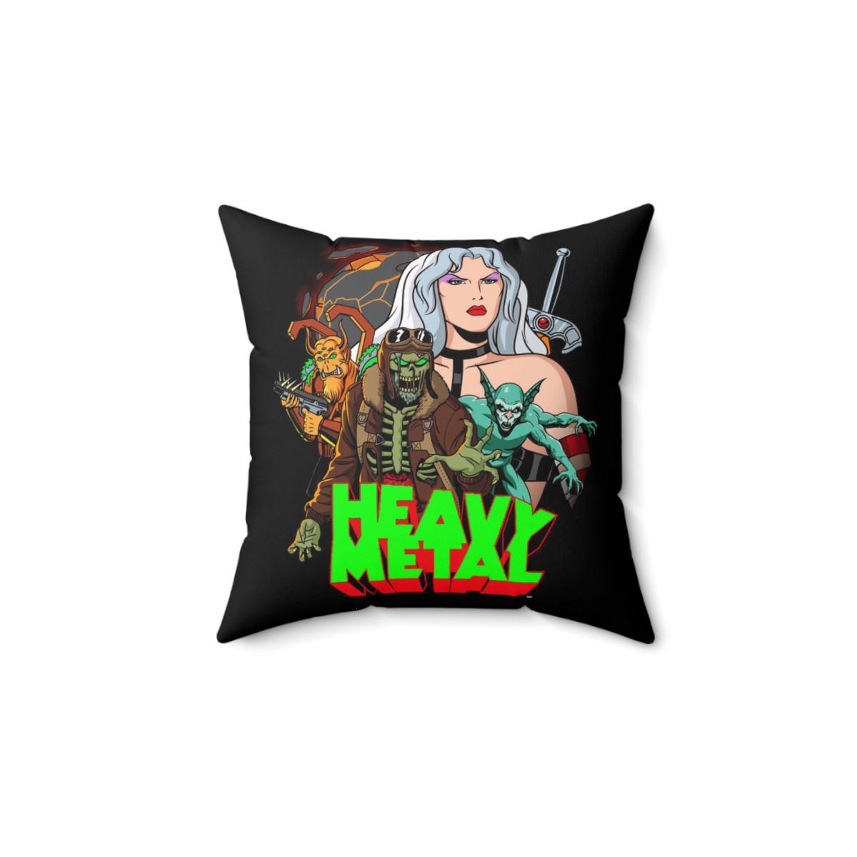 Heavy Metal movie Pillow Spun Polyester Square Pillow gift
