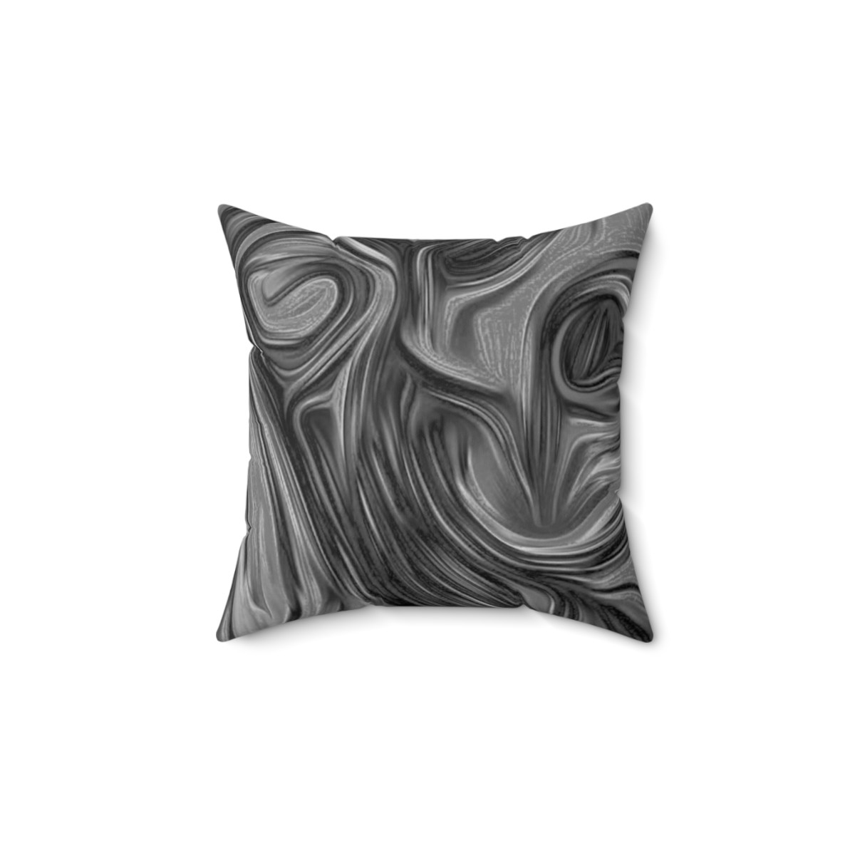 Color Swirl  Design number 7 Pillow Spun Polyester Square Pillow