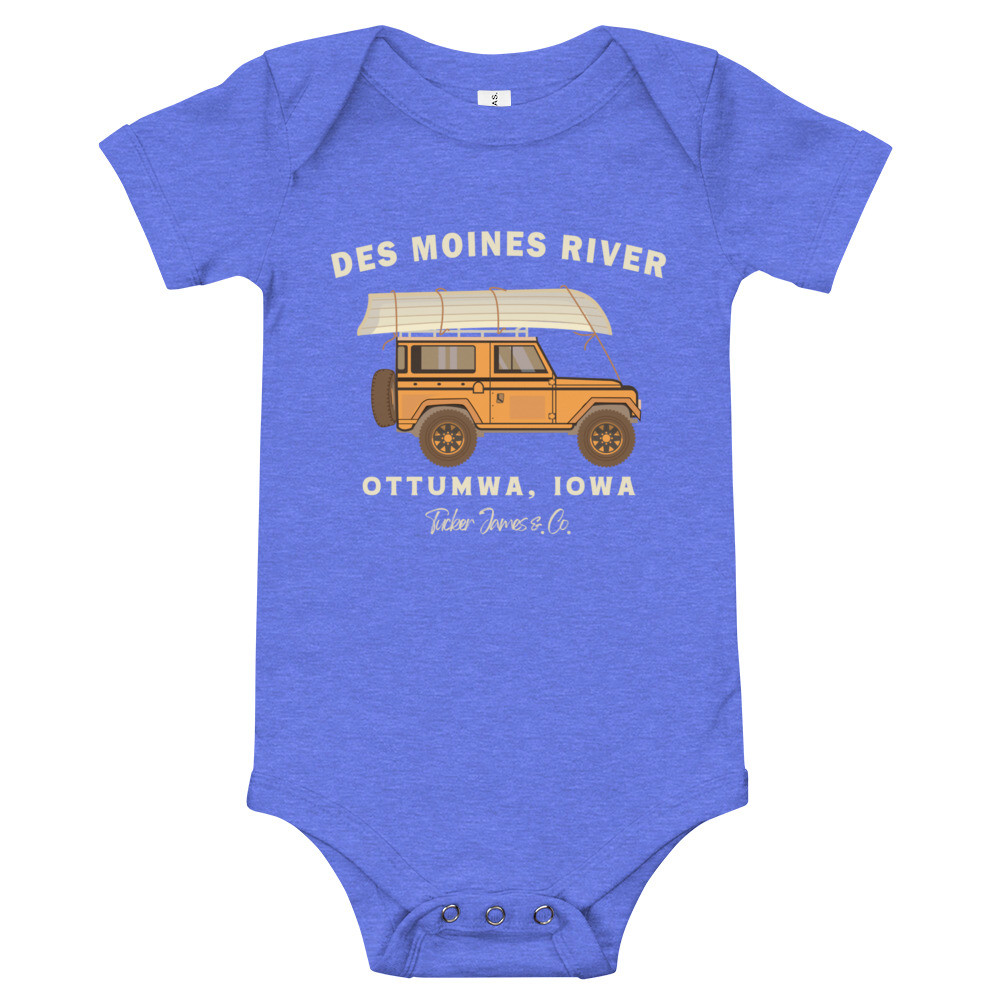 River Baby short sleeve one piece
