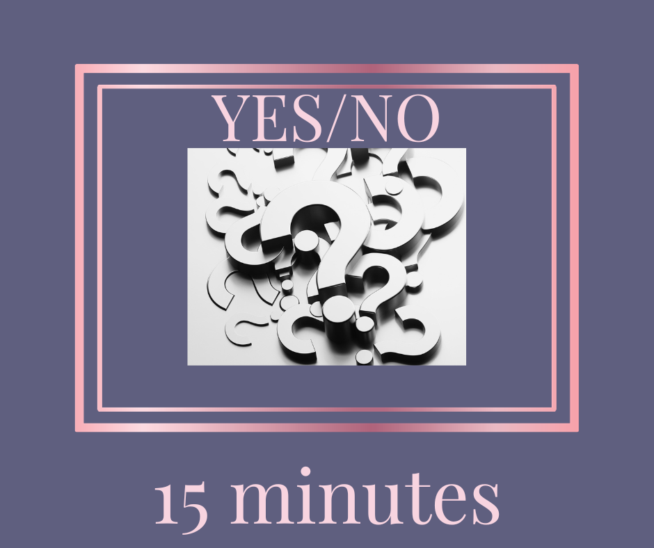 Yes/No Reading  15 mins