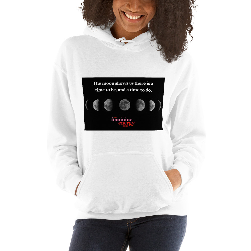 Moon Phase 2 Print Hoodie