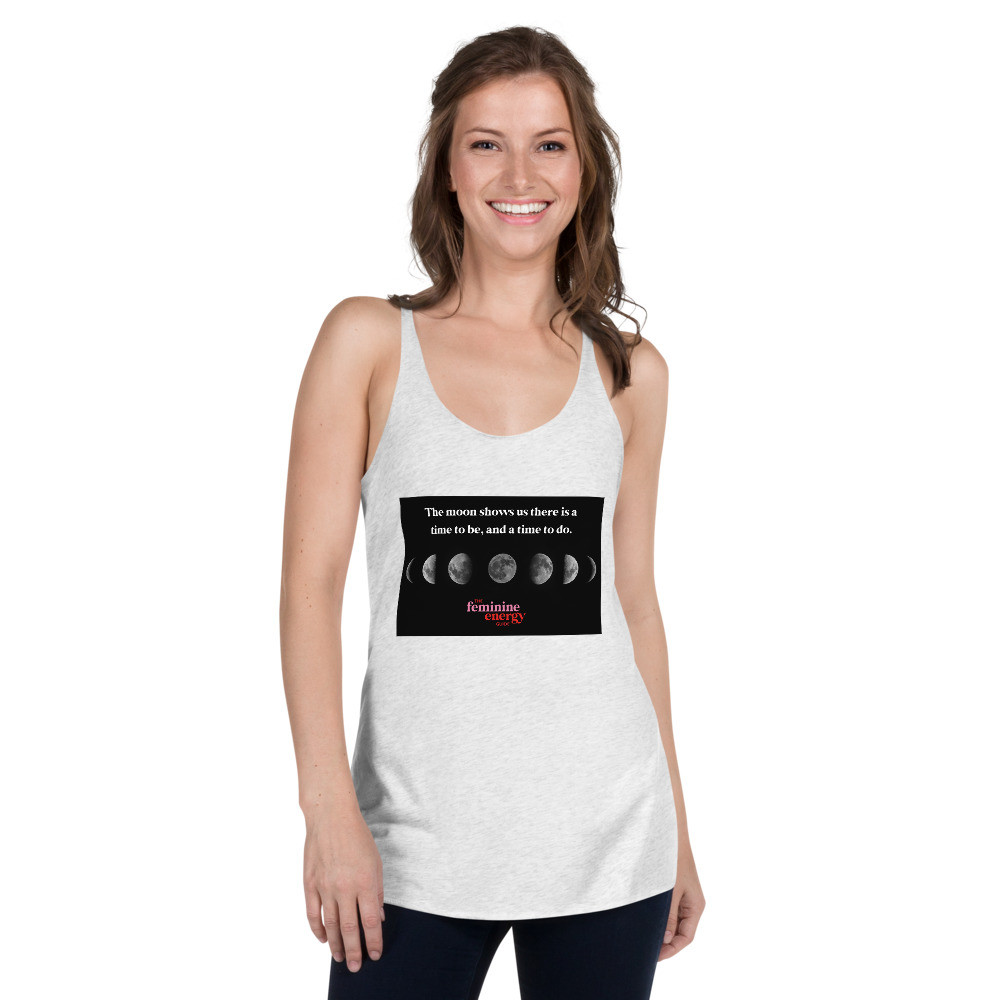Moon Phases Women's Racerback Tank